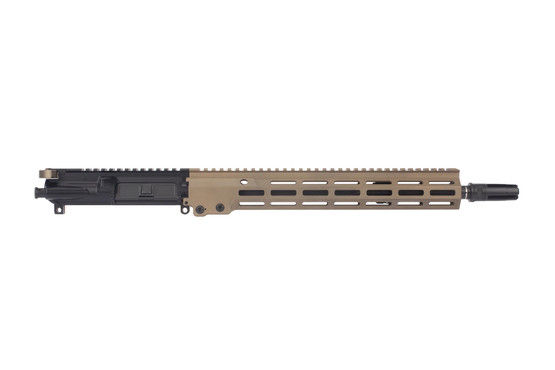 Geissele Automatics URGI AR-15 complete upper receiver with 14.5in Daniel Defense mid-length CHF barrel and SureFire SF3P flash hider